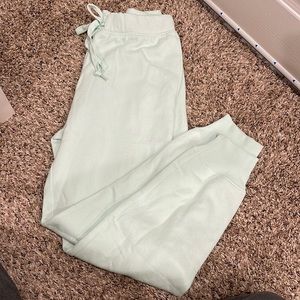 Green/Teal joggers from PINK
